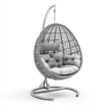 Hangstoel van wicker voor buitengebruik - 90 x 90 x 130