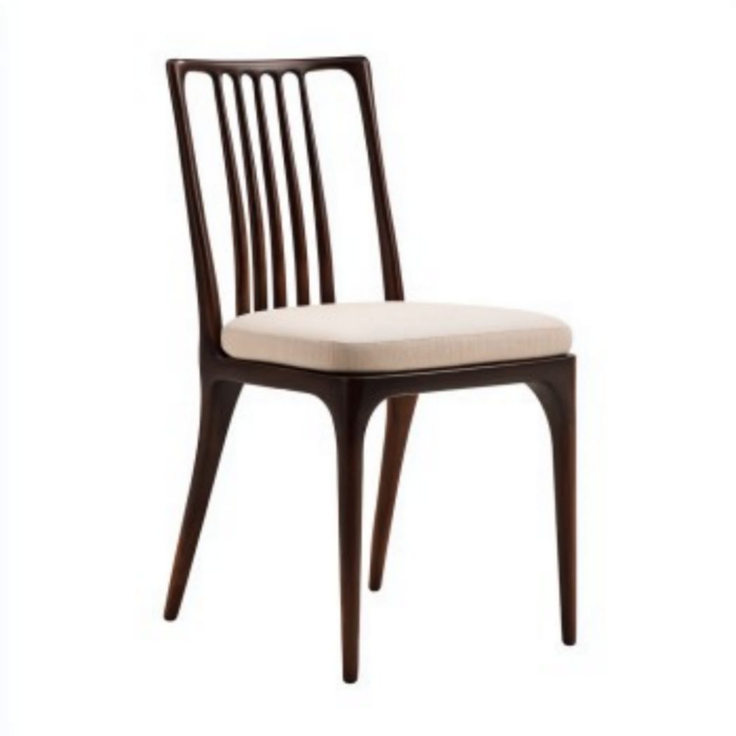 Eetkamerstoel van hout voor de eetkamertafel - 45 x 45 x 90